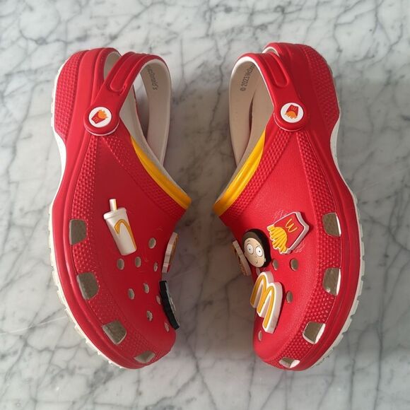 McDonald\'s X Crocs Classic Clog LIMITED EDITION Size 6 Mens Womens 8 main image 7
